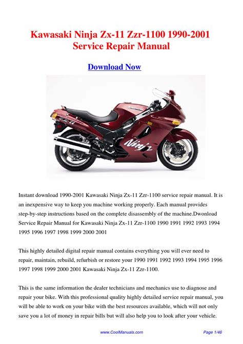 Kawasaki zx 11 zzr 1100 full service repair manual 1993 2001. - Study guide for fascism rises in italy.