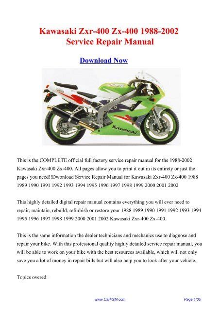 Kawasaki zx 400 n service manual. - Mercedes slk repair manual 98 99 2000 01 02 03 04.