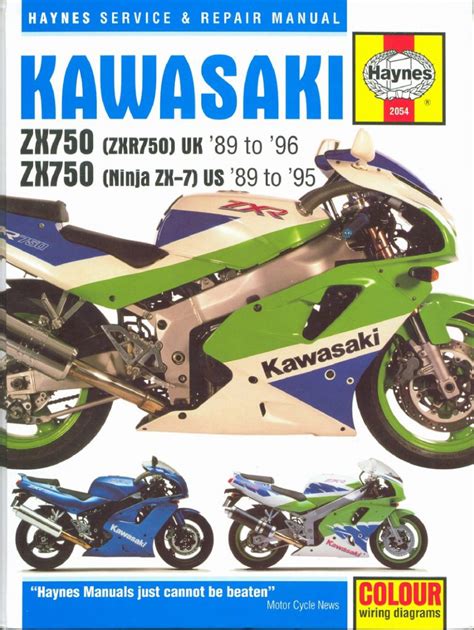 Kawasaki zxr750 zxr 750 1989 1996 repair service manual. - Med lys og lampe gjennom tidene..