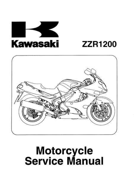Kawasaki zzr1200 c1 c3 d1 reparaturanleitung download herunterladen. - 2002 2003 gas gas fse 400 450 workshop manual.