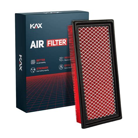 Kax air filter. [2X Lifespan] KAX engine air filter's reasonable number of folded layers allows the filter to have double dust holding capacity. The maximum replacement time of KAX air filter is 2 years or 20,000 miles [Install in 5 mins] KAX Air Filters are as accurate as OME. Without tools, you can complete the installation in 5 minutes. 