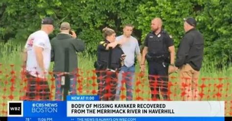 Kayaker found dead in the Merrimack River in Haverhill: Massachusetts State Police