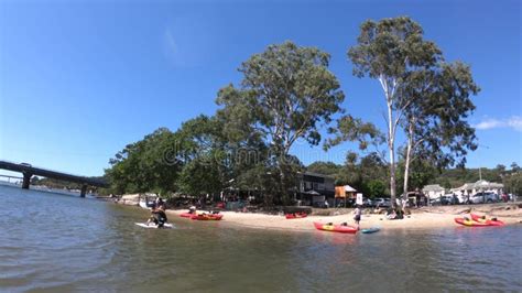 Kayaking up Currumbin Creek - Gold Coast