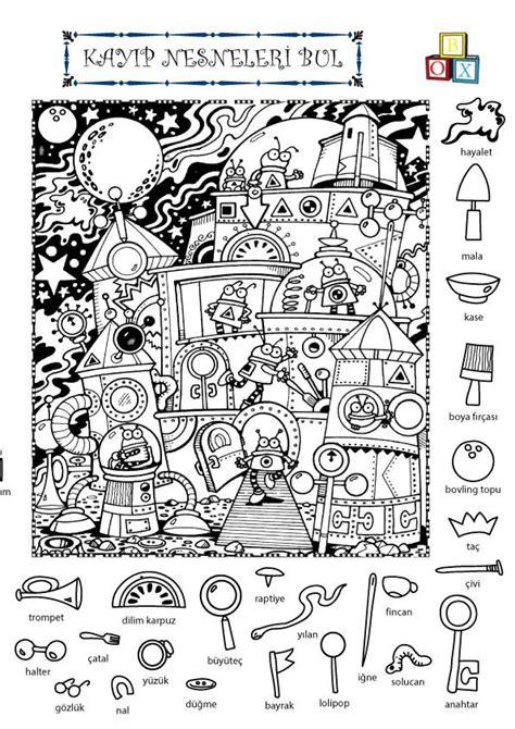 Kayip Nesne Bulmaca Pinterest. 