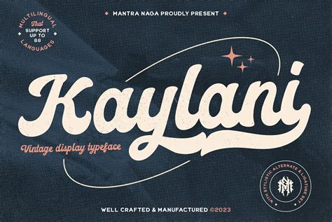 Kaylani Font - YouWorkForThem