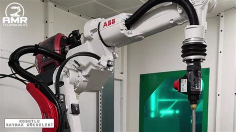 Kaynak Robotu AMR Robot Teknolojileri ABB IRB1520 ve. 