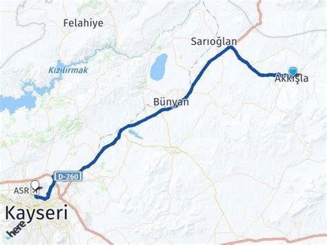 Kayseri terminal yol tarifi.