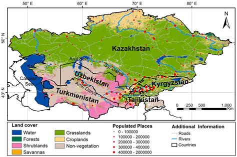 Kazakhstan – Geography and Climate Facts — CountryFacts101