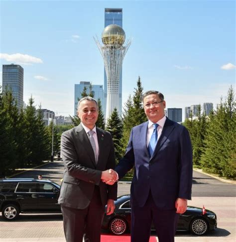 Kazakhstan and Switzerland review bilateral partnership