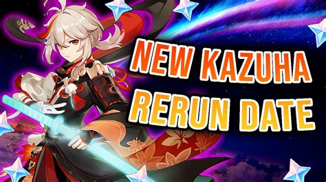 The Anemo swordsman is finally back for a rerun in Genshin Impact 2.8 and will feature alongside Klee and the new four-star character, Heizou. It's honestly strange that it's taken Kazuha so long ...
