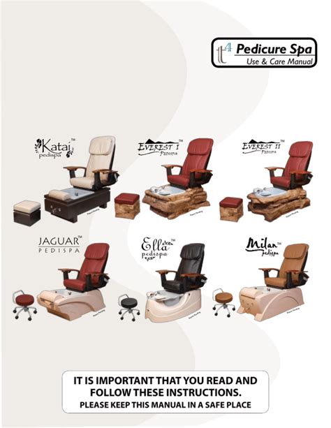 Kb spa pedicure chair installation manual. - First 50 popular songs you should play on piano.