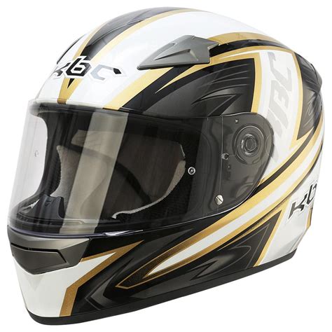 The KBC Magnum Helmet is a sport touring type helmet that has a Tri-composite shell- advanced formula of alloy resin material (fiberglass, carbon, and Kevlar«) with dual-intake ventilation system. Equipped with anti-fog faceshield & quick-release visor plus system. Includes a removable, washable, and customizable DuraLux liner..