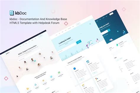 Kbdoc Documentation And Knowledge Base Html5 Template With Helpdesk Forum Download Free Nulled