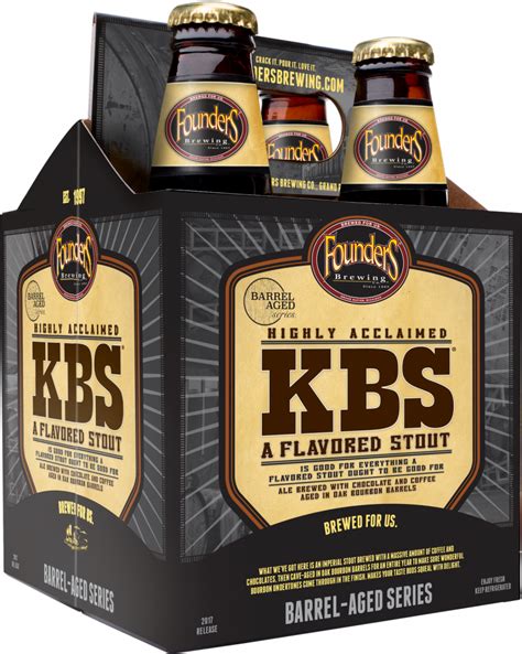 Kbs beer. Michigan- American Double/Imperial Stout - 11.0% ABV. We amplified the rich chocolate notes of KBS using Mackinac Fudge coffee, then added maple syrup and aged it in oak bourbon barrels to create a bold new take on our barrel-aged classic - one that could only have originated in MI. 