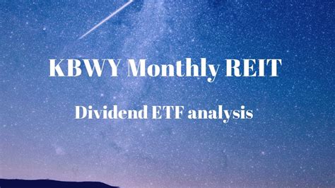 KBWY Dividend: 0.1280 for Nov. 20, 2023 Dividend Chart Historical Dividend Data View and export this data back to 2011. Upgrade now. In depth view into …