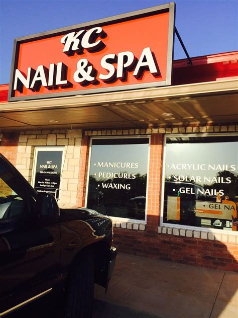 KC Nails & Spa is open Mon, Tue, Wed, Thu, Fri, Sat, Sun. People Also Viewed. Thi Nails. 27 $ Inexpensive Nail Salons. Vy’s Nail Spa. 56 $$ Moderate Nail Salons. LV ... 