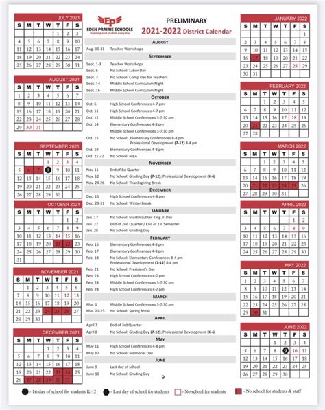 Kcs 2021 22 Calendar