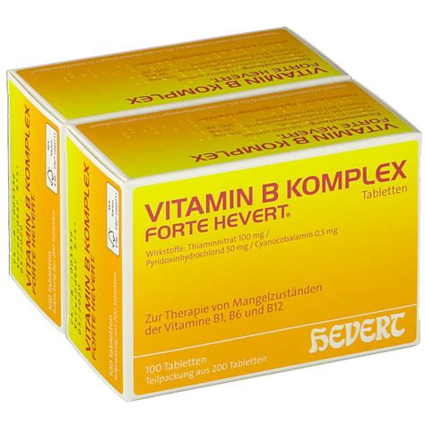 Kdy brát vitamín B komplex?