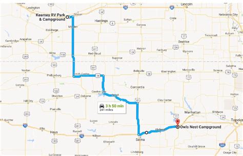 The total driving distance from Kearney, NE to Wichita, KS is 287 miles or 462 kilometers. Your trip begins in Kearney, Nebraska. It ends in Wichita, Kansas. If you are planning a road trip, you might also want to calculate the total driving time from Kearney, NE to Wichita, KS so you can see when you'll arrive at your destination.. 