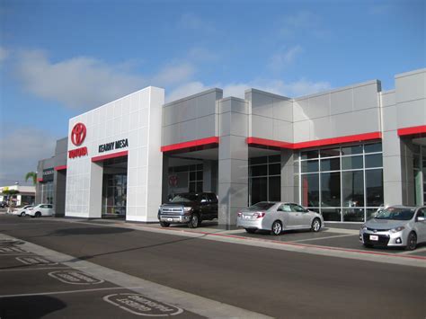Kearny mesa toyota. Schedule service online or visit our dealership for expert technicians, genuine parts, and advanced equipment. We service all makes and models and offer warranty coverage … 