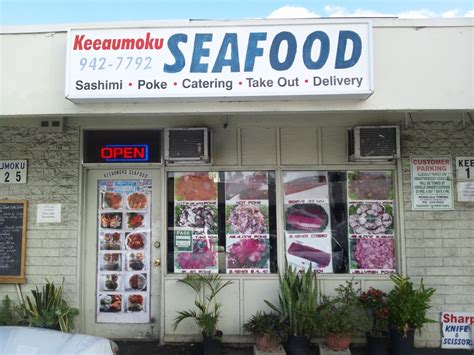 Keeaumoku seafood. Keeaumoku Seafood Seafood Restaurant · $$. 4.5 457 reviews on. Order. Menu. Phone: (808) 942-7792. Cross Streets: Near the intersection of Keeaumoku St and Kinau St. Closed Now. Sun. 10:00 AM. 