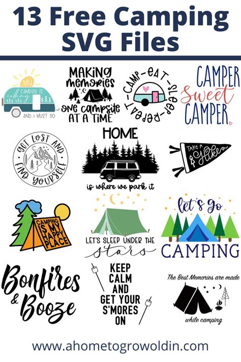 Keep Calm and Get Your S’mores On: A Camping SVG File