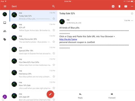 Keep automatically sending random people random emails Google Product