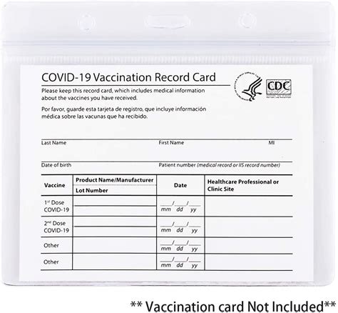 Keep your COVID19 vaccination card protected with these nifty holders
