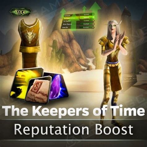 Keepers of Time Faction, Reputation & Quartermaster Location