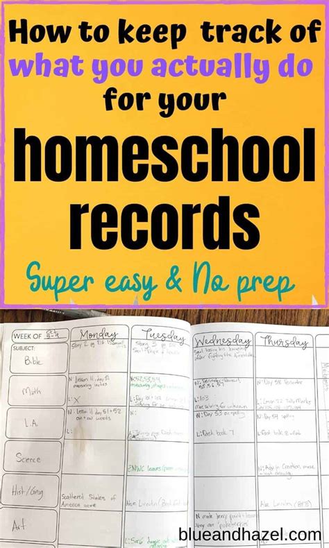 Keeping Homeschool Records - Education Bug