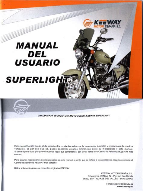Keeway superlight 125 manuel de réparation. - Manuale di officina toyota avensis t27.