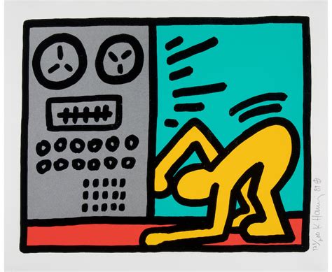 Keith Haring lithograph set an exciting auction entry at Heritage, …