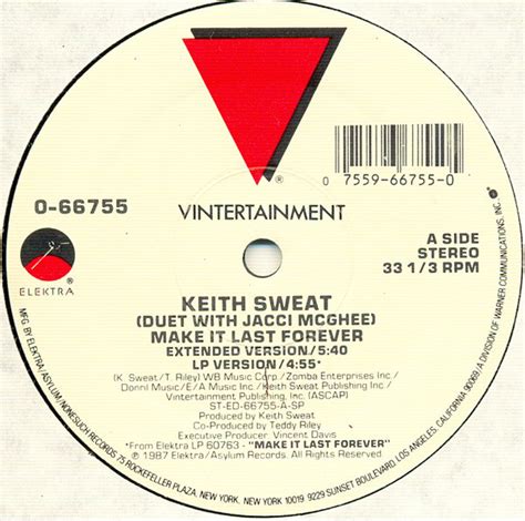 Keith sweat make it last forever