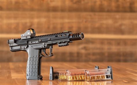 The Kel-Tec PMR-30 is a full-size semi-automatic pistol manufactu