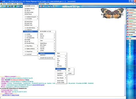 Kelebek Script Abacus Takip Sistemi.