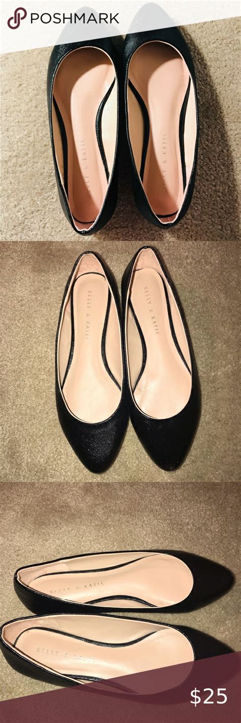 Shop Women's Kelly & Katie Black Size 7 Flats & Loafers at a discounted price at Poshmark. Description: Kelly and Katie black ballet flats. Size 7. Sold by brettieboop93. . 