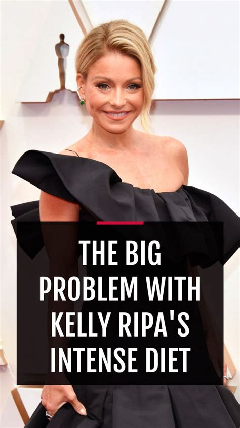 Kelly ripa diet. Kelly Ripa follows an alkaline diet, or a low-acid meal plan which she began after an injury. As alkaline diets have been shown to help with back pain, bone health, reduced muscle catabolism, and improved cardiovascular help, it just makes sense.[]This diet is mainly a vegan diet, though she will have a cappuccino with … 