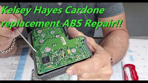 Kelsey Hayes ABS Module repair - Multiple vehicles! ABS light on diagnostics- Changed speed sensor and still have ABS light. ABS Inoperative Brake light on.... 