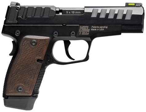 Kel-Tec P15BLK. The KelTec P15 is a striker-fired, polymer pistol that