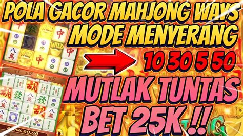 Keluar di hongkong 10 mei. Mahjong ways 2 menang.
