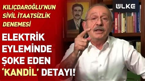 Kemal kılıçdaroğlu elektrik faturası