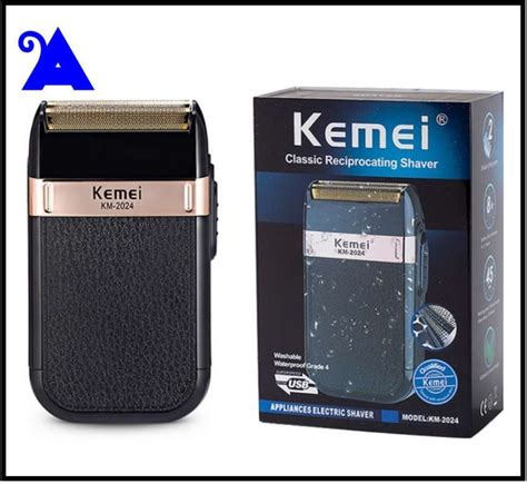 Kemei km 2024 alat mesin cukur kumis jenggot pria wireless 【Berita】