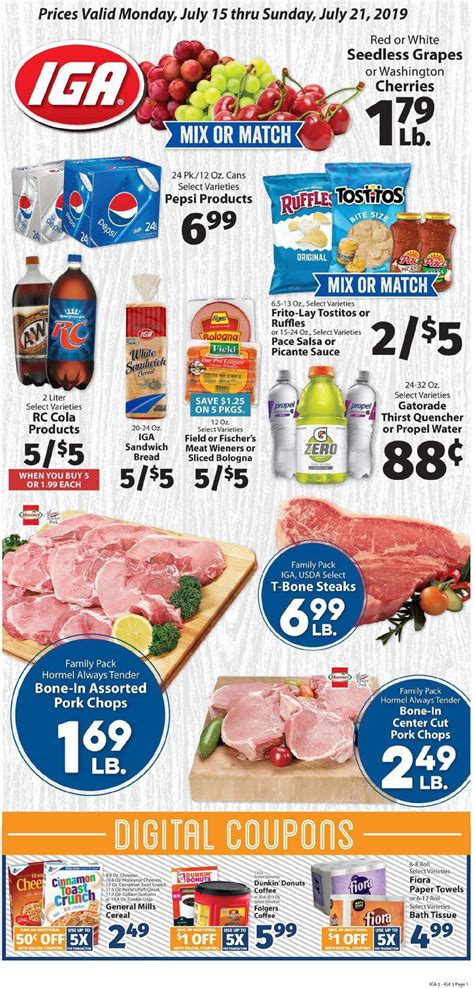 Ken's IGA provides groceries to your local community. Enjoy your shopping experience when you visit our supermarket. ... Oct 31st Weekly Ad Prices good through 2022 .... 