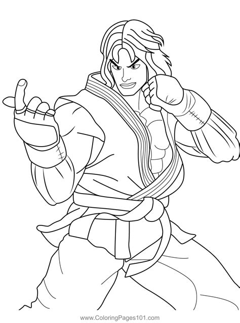 Ken Coloring Sheet Coloring Pages