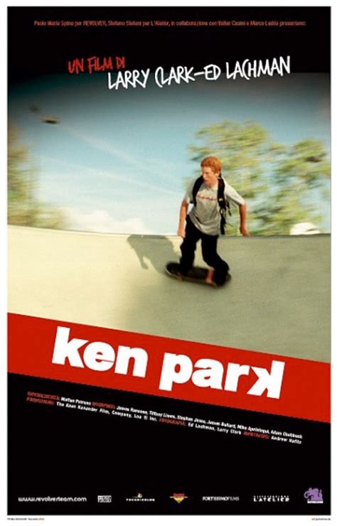Ken Park is a 2002 American-Dutch drama and coming-of-age film that explores the complicated lives of a group of suburban American teenagers. Directed by Larry Clark and Ed Lachman, the film stars newcomers Adam Chubbuck, James Bullard, Seth Gray in the titular roles, supported by a diverse ensemble cast.. 