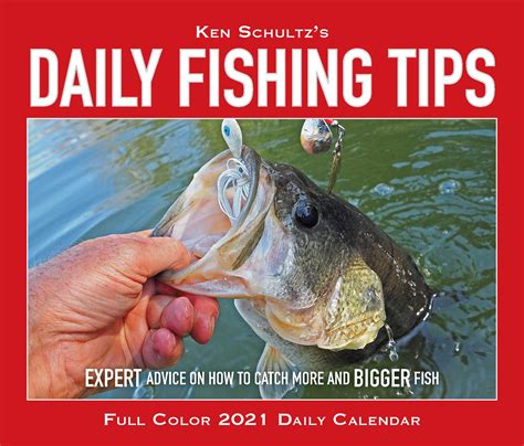 Read Online Ken Schultzs Daily Fishing Tips 2020 Box Calendar By Willow Creek Press