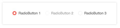 Kendo radio button. S ass Variables. The Telerik and Kendo UI RadioButton enables you to configure and customize its appearance through the available Sass variables. Description: The border radius of the RadioButton. Description: The border width of the RadioButton. Description: The size of a small RadioButton. 