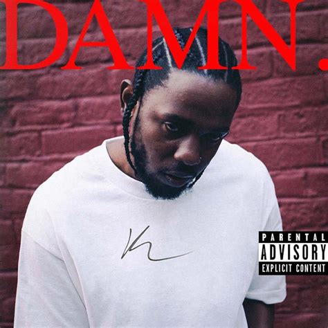 Kendrick Lamar Damn music album cover Canvas poster Etsy