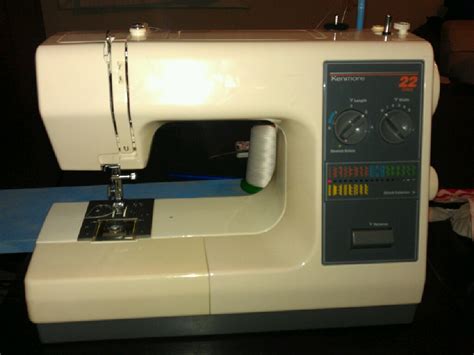 Kenmore 22 sewing machine. Old sewing machines tend to freeze up from the sewing machine oil drying up, until it is a lacquer, or glue, literally gluing the parts together. The feed do... 