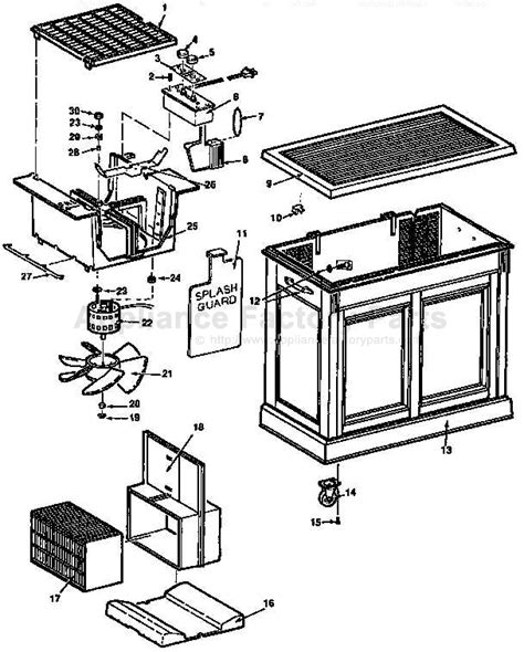 Kenmore 758.144240 Parts Humidifiers